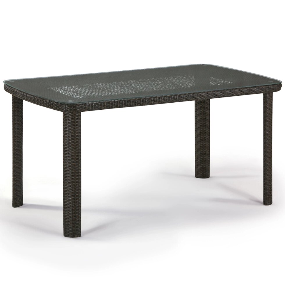 Плетеный стол T51A-W53-150x85 Brown ##от компании## Мебельный интернет-магазин «Solo» - ##фото## 1