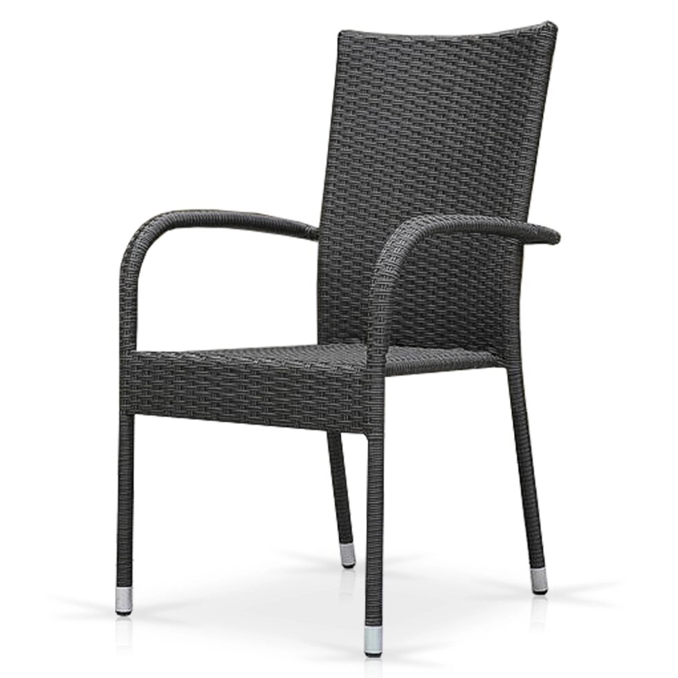 Плетеный стул AFM-407G grey от компании Мебельный интернет-магазин «Solo» - фото 1