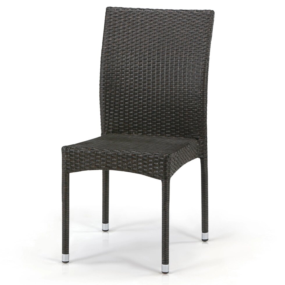 Плетеный стул Y380A-W53 Brown ##от компании## Мебельный интернет-магазин «Solo» - ##фото## 1