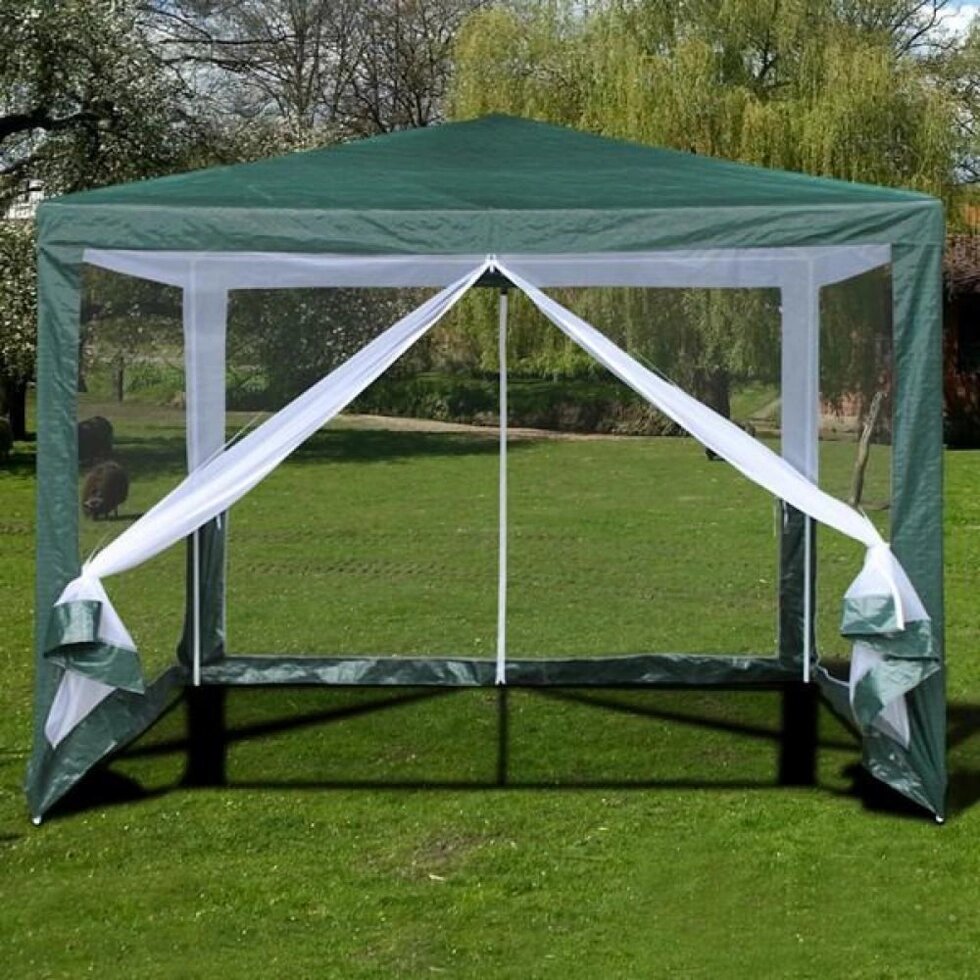 Садовый шатер AFM-1040NA Green (3х3) от компании Мебельный интернет-магазин «Solo» - фото 1