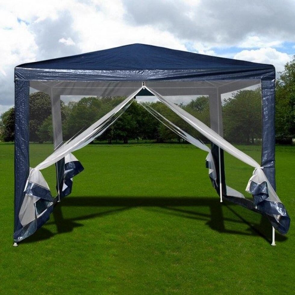 Садовый шатер AFM-1040NB Blue (3х3) от компании Мебельный интернет-магазин «Solo» - фото 1