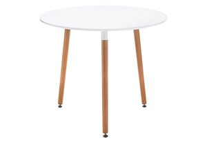 Стол деревянный Мебель Китая Lorini 80 white / wood