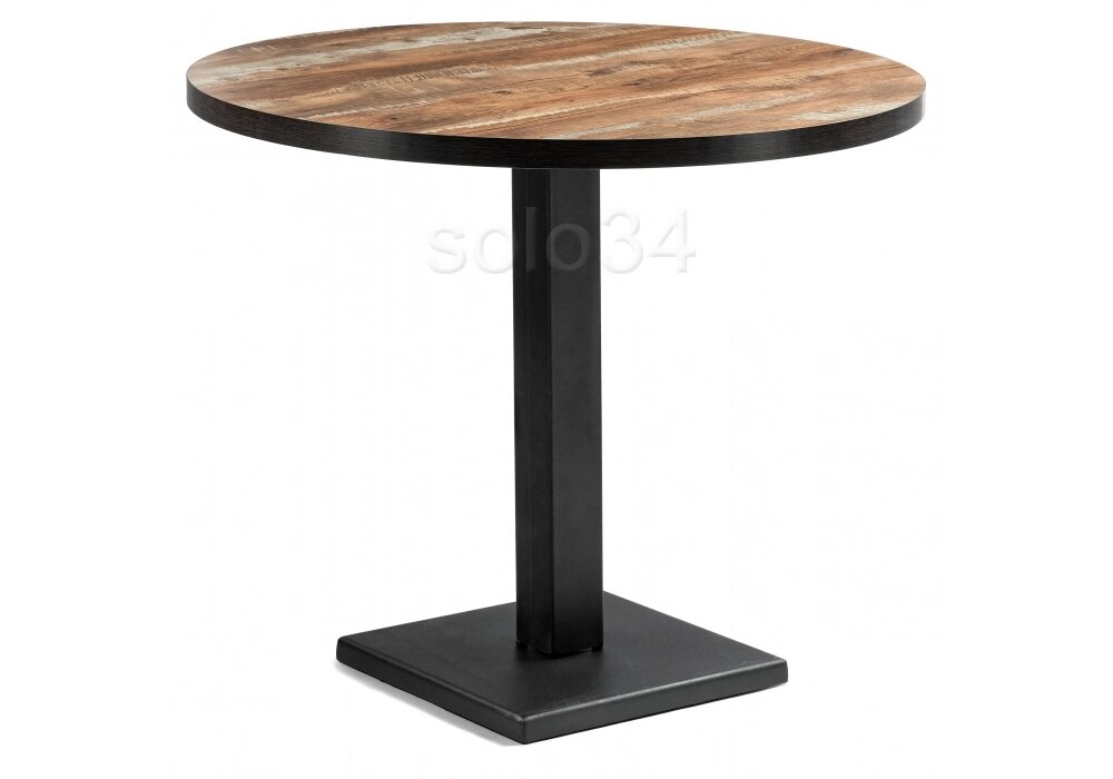 Стол деревянный Мебель России Пенг дуб юкон / черный ##от компании## Мебельный интернет-магазин «Solo» - ##фото## 1