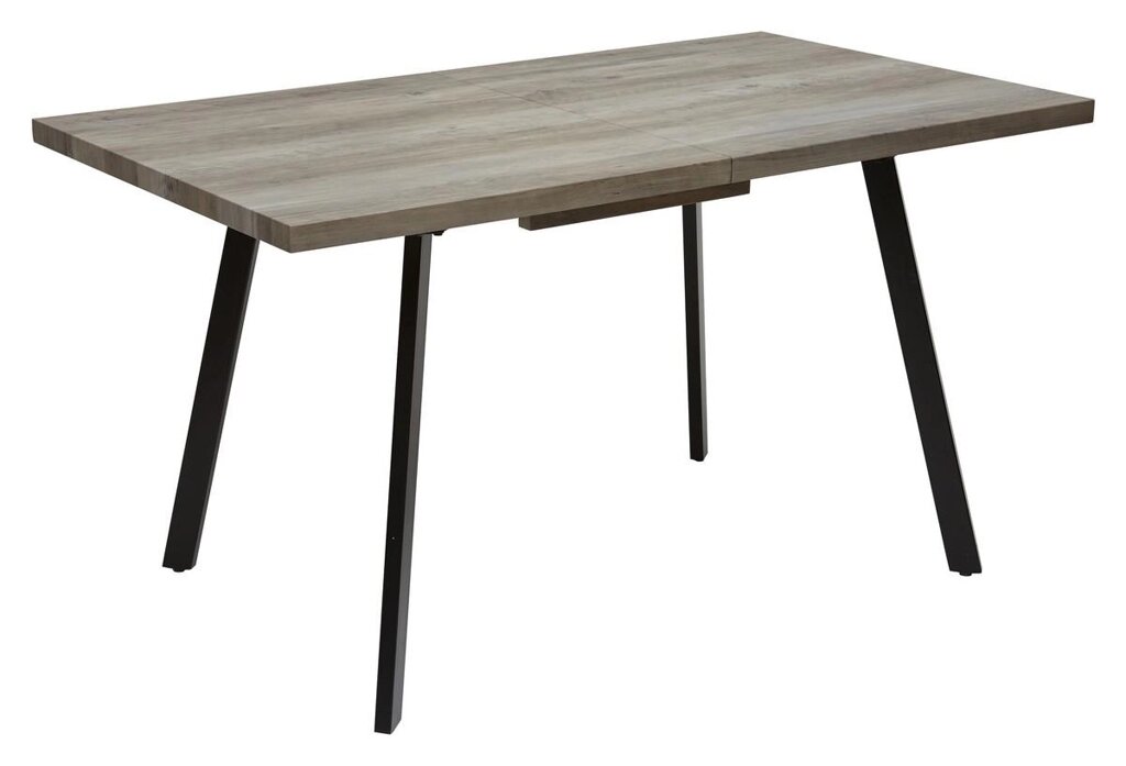 Стол PROMETEY раcкладной 120/160 x 80 см, серый дуб от компании Мебельный интернет-магазин «Solo» - фото 1