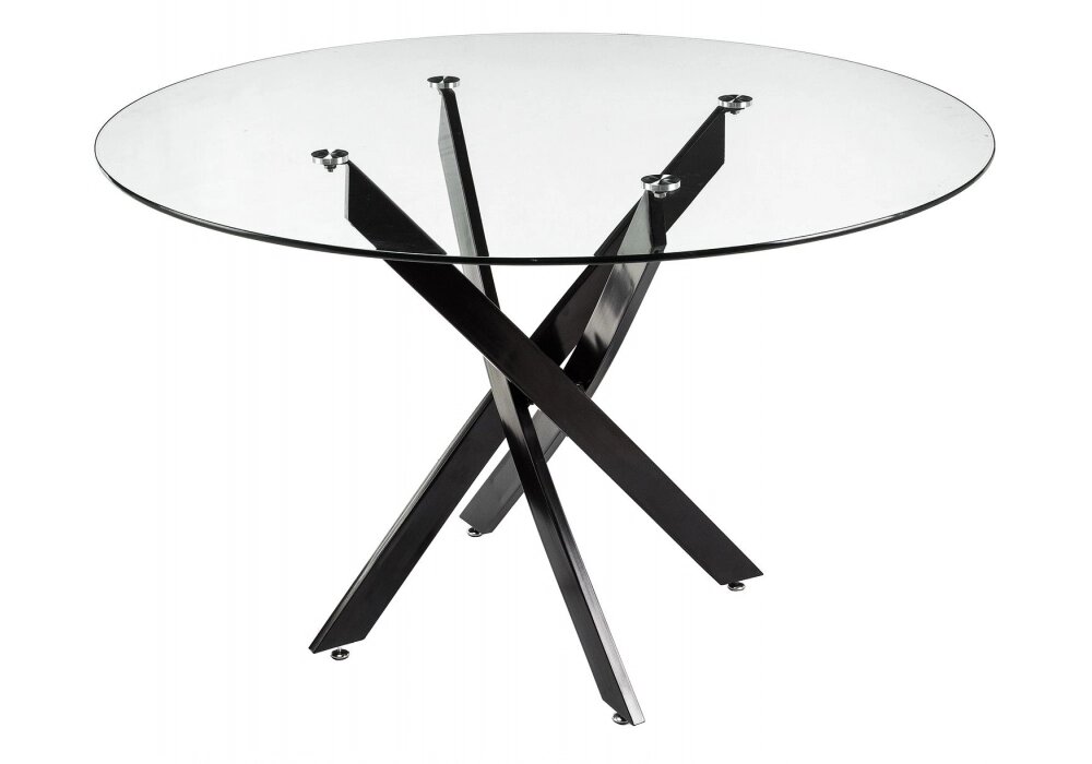 Стол стеклянный Мебель Китая Komo Black от компании Мебельный интернет-магазин «Solo» - фото 1