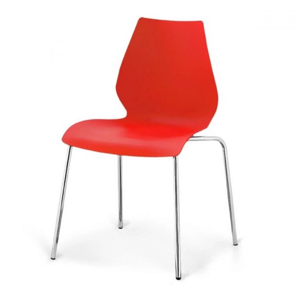 Стул пластиковый SHF-01-R Red ##от компании## Мебельный интернет-магазин «Solo» - ##фото## 1