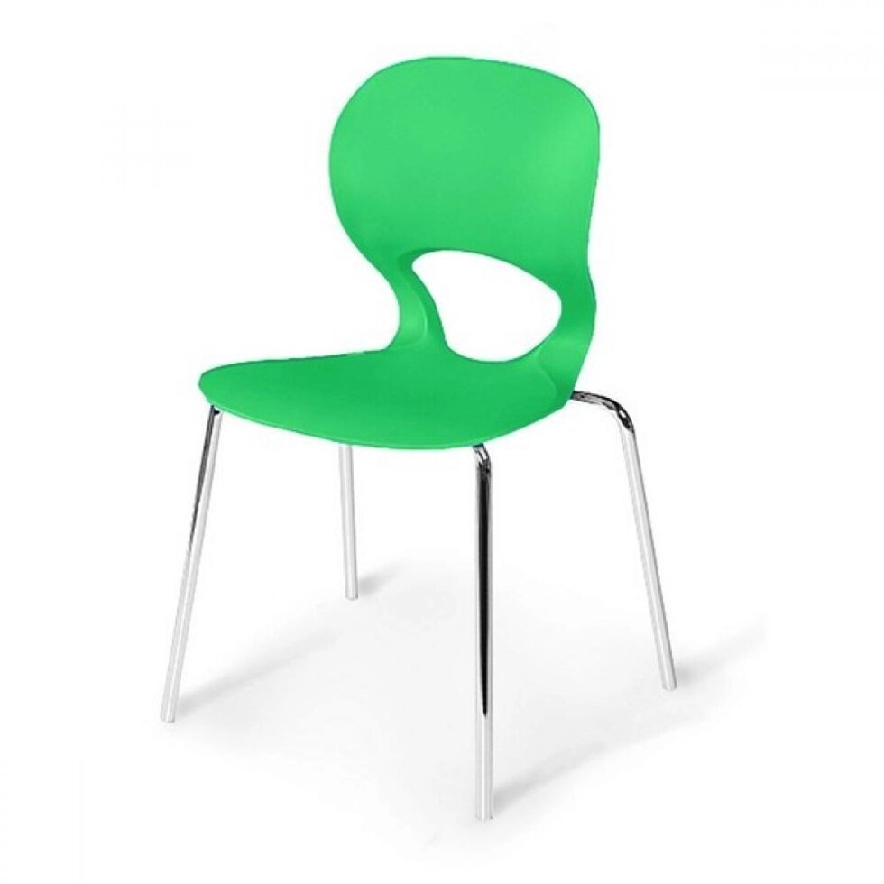 Стул пластиковый SHF-056-G Green ##от компании## Мебельный интернет-магазин «Solo» - ##фото## 1