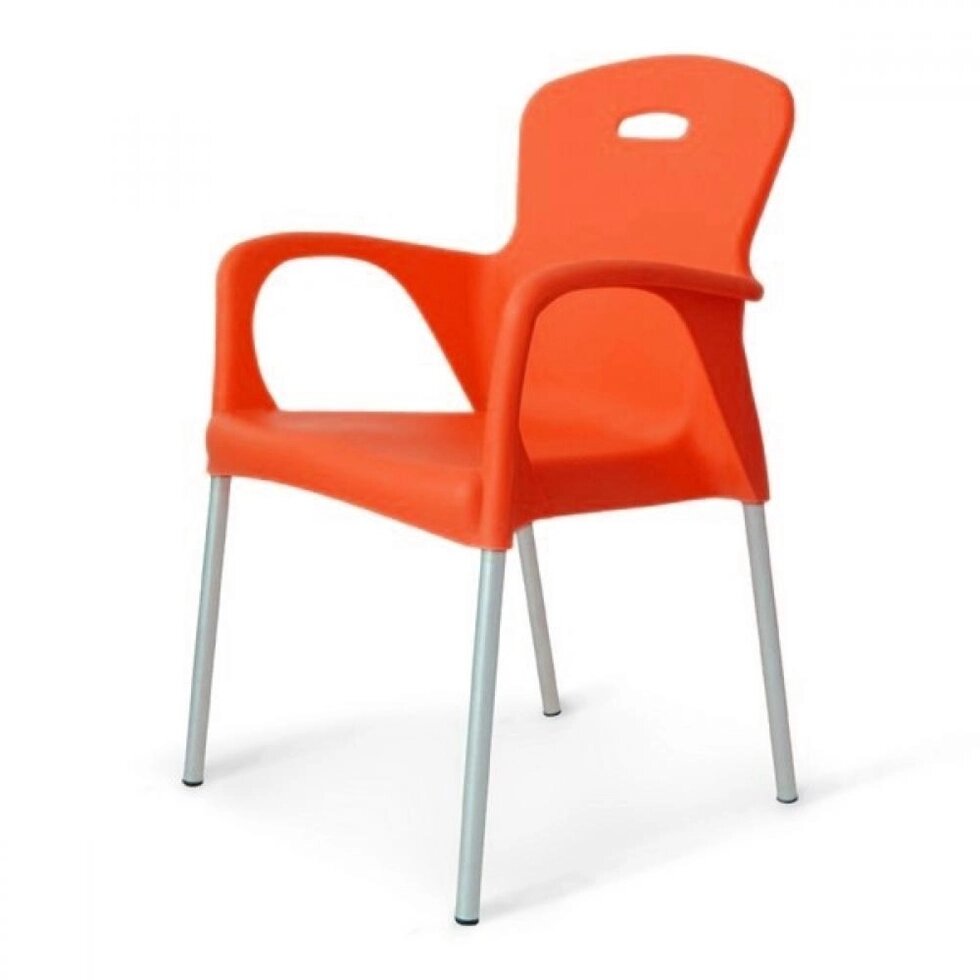 Стул пластиковый XRF-065-BO Orange от компании Мебельный интернет-магазин «Solo» - фото 1