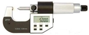 Микрометр цифровой с одной точечной губкой 25-50 мм 0,001 мм