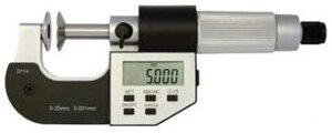 Микрометр дисковый цифровой 0-25 мм 0.001 мм
