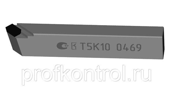 Резец токарный проходной прямой, уг. в пл. 45 исп. 2 (Т15К6, Т5К10, ВК8) 25х16х140 (левый) - особенности
