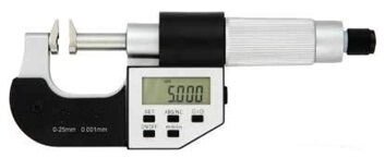 Микрометр зубомерный (нормалемер) цифровой 25-50 мм 0,001 мм - распродажа