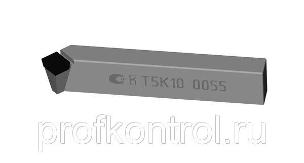 Резец токарный проходной отогнутый (Т15К6, Т5К10, ВК8) 16х10х110 - Челябинск