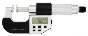Микрометр зубомерный (нормалемер) цифровой 75-100 мм 0,001 мм - заказать