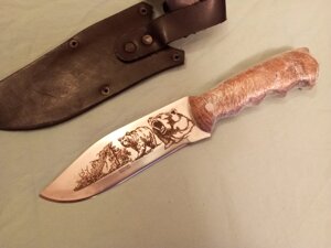 Нож туристический "Медведь", Кизляр