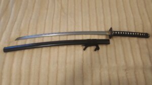 Самурайский меч - катана " Ити Рю 2", кованая.