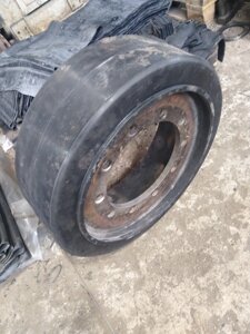 Обрезинивание (восстановление) колес асфальтоукладчиков и дорожных фрез