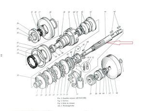 Вал Д-455Б. 01.051 на каток ДУ-54