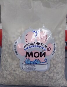 Наполнитель комкующийся "Мой" крупная гранула для кошачьего туалета, 8 кг (20 л)