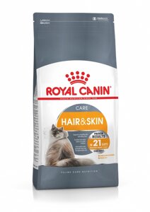 Royal Canin Hair&Skin Care Роял Канин Хэйр&Скин Корм для кошек, 400 гр