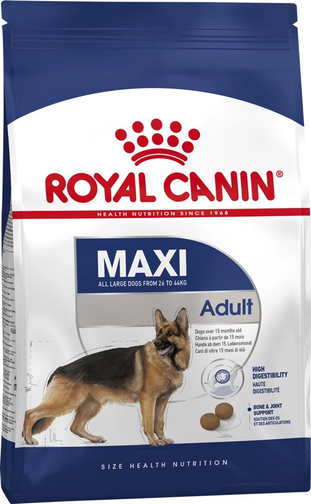 Royal Canin Maxi Adult Роял Канин Макси Эдалт Корм для взрослых собак крупных пород, 3 кг - отзывы