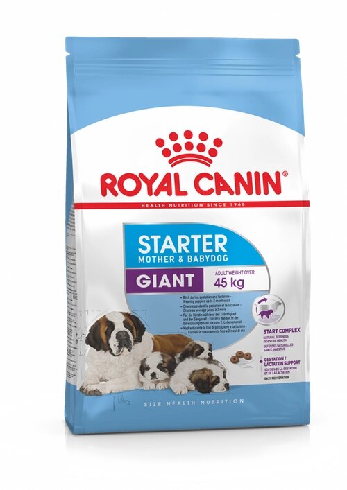 Royal Canin Giant Puppy Роял Канин Джайнт Паппи Корм для щенков гигантских пород от 2 до 8 месяцев, 3,5 кг - интернет магазин
