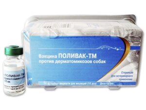 Поливак-ТМ Вакцина против дерматомикозов для собак, 1 доза