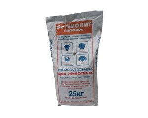 Ветбиовит Кормовая добавка для нормализации обмена веществ у животных, 25 кг