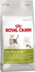 Royal Canin Роял Канин Аутдор Корм для кошек выходящих на улицу, 10 кг