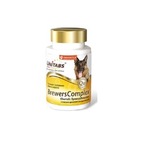 Unitabs BrewersComplex Юнитабс БреверсКомплекс Витаминно-минеральная добавка для собак, 100 табл