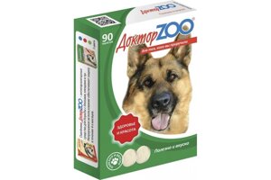 Доктор ZOO лакомство с L-карнитином для собак, 90 табл