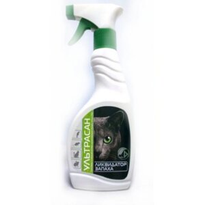 Ультрасан Спрей для дезинфекции и удаления запахов от кошек, 500 мл