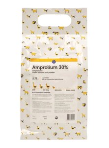 Ампролиум 30% Препарат для лечения кокцидиоза у животных, 1 кг