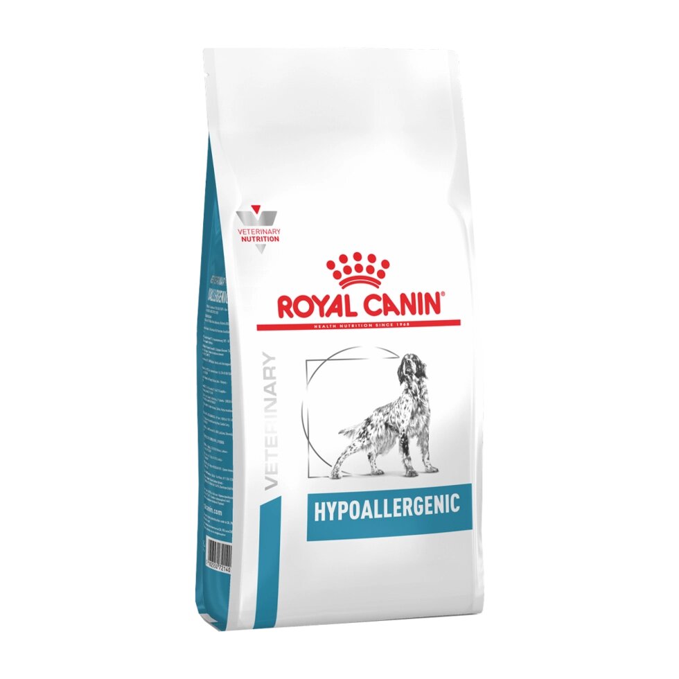 Royal Canin Hypoallergenic Роял Канин Гипоаллердженик Корм гипоаллергенный для собак, 2 кг от компании Оптово-розничная база ветпрепаратов. Ветаптека. ООО НПП Велес - фото 1