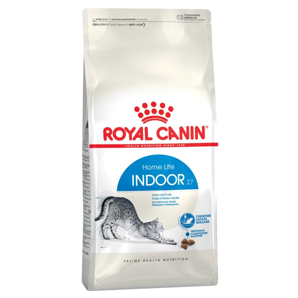 Royal Canin Indoor Long Hair Роял Канин Индор Лонг Хэйр Корм для длинношерстных кошек, 10 кг от компании Оптово-розничная база ветпрепаратов. Ветаптека. ООО НПП Велес - фото 1