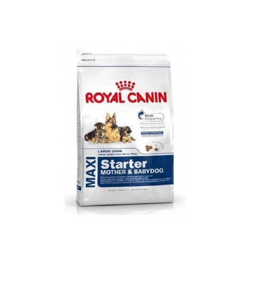 Royal Canin Maxi Starter Роял Канин Макси Стартер Корм для щенков крупных пород, 15 кг от компании Оптово-розничная база ветпрепаратов. Ветаптека. ООО НПП Велес - фото 1