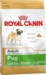 Royal Canin Роял Канин Корм для собак породы Мопс, 1,5 кг от компании Оптово-розничная база ветпрепаратов. Ветаптека. ООО НПП Велес - фото 1