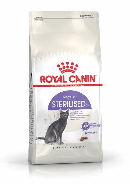 Royal Canin Роял Канин Корм для стерилизованных кошек, 400 гр от компании Оптово-розничная база ветпрепаратов. Ветаптека. ООО НПП Велес - фото 1