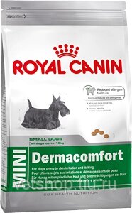 Royal Canin Роял Канин Мини Дерма Комфорт, 1 кг от компании Оптово-розничная база ветпрепаратов. Ветаптека. ООО НПП Велес - фото 1