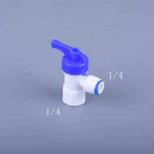 Кран-вентиль для накопительного бака UFAFILTER (1/4" внутренняя резьба - 1/4" трубка)