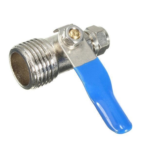 Вентиль для врезки в водопровод UFAFILTER 1/4" резьба - 1/4" гайка от компании УфаФильтр, уфимская водоочистная компания - фото 1