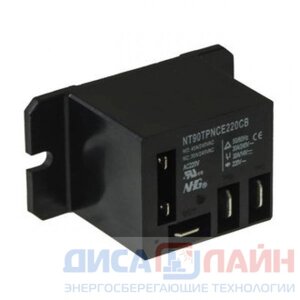 Электромагнитное реле NT90TPNCE220CB, 220VАC, 40A но, 30A нз