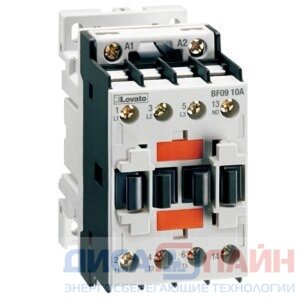 Lovato Electric (Италия) Контактор BF0910D024 3P 1NO 9A 24VDC