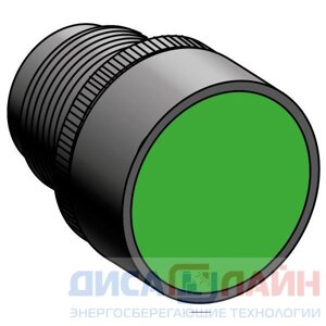MEYERTEC Головка кнопки плоская, зеленый, пласт. MTB2-EA3