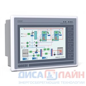 ОВЕН (Россия) Панельный программируемый логический контроллер СПК207-220.03.00-CS-WEB