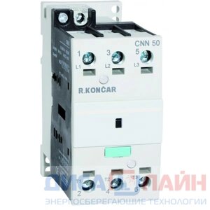 Rade koncar (македония) контактор CNN 100 00 220/230V 50hz, 3P, 100A/105A по AC-1), 55kw (400VAC), 220/230VAC