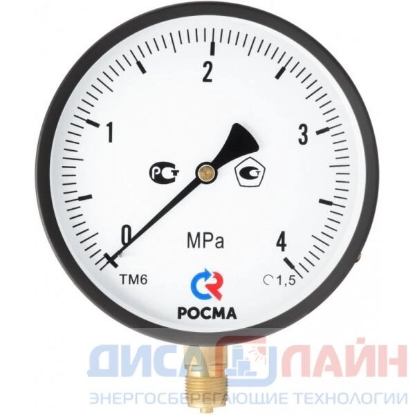 Росма (Россия) Манометр ТМ-610 (0...16 МПа) Росма (846812985) купить в ...