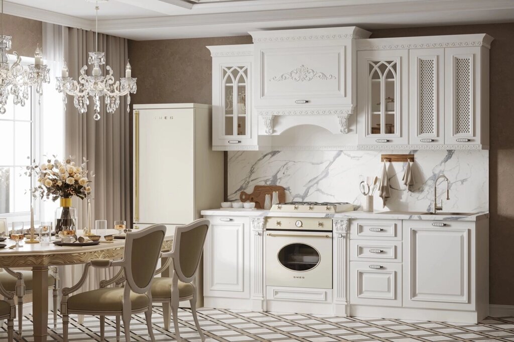 Кухонный гарнитур "Монако" прямой 2,40 от компании Мебель Дом 24 - фото 1