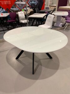 Кухонный раздвижной стол Бахус пластик - 1,1 м