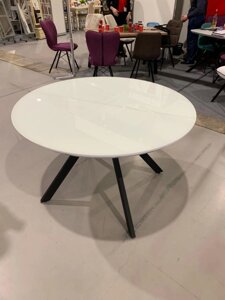 Кухонный раздвижной стол Бахус пластик - 1,2 м